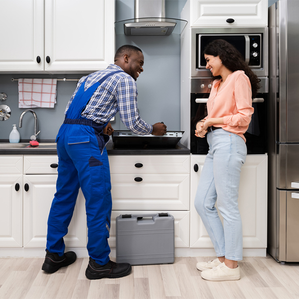 what kind of warranty do you offer on your cooktop repair services in Copper Hill VA